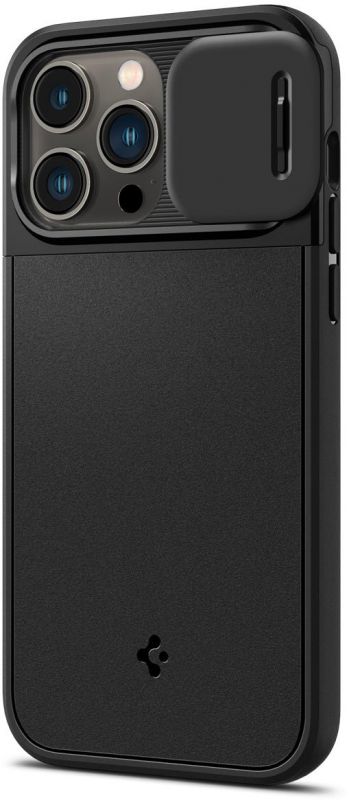 Чохол Spigen для Apple iPhone 14 Pro Optik Armor MagFit, Black