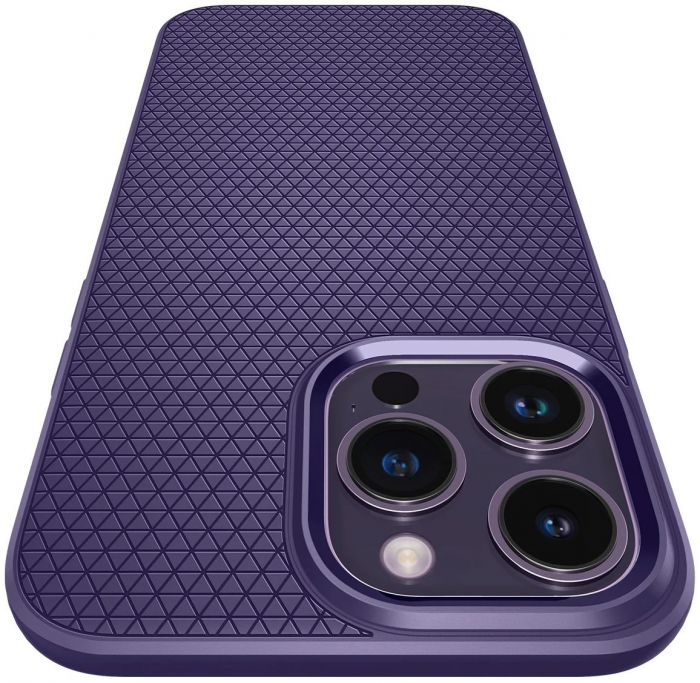 Чохол Spigen для Apple iPhone 14 Pro Max Liquid Air, Deep Purple