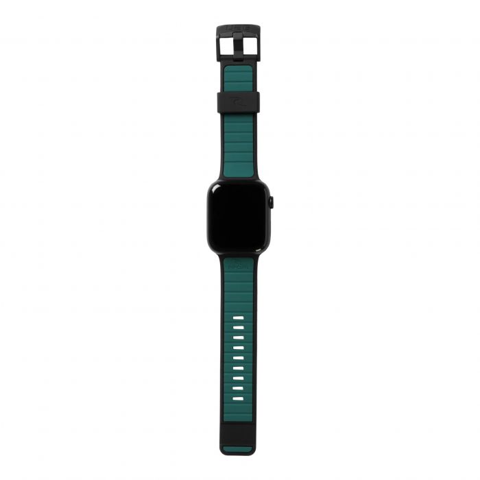 Ремінець UAG для Apple Watch 45/44/42 Torquay, Black-Turquoise