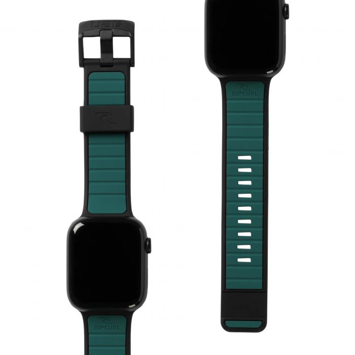 Ремінець UAG для Apple Watch 45/44/42 Torquay, Black-Turquoise