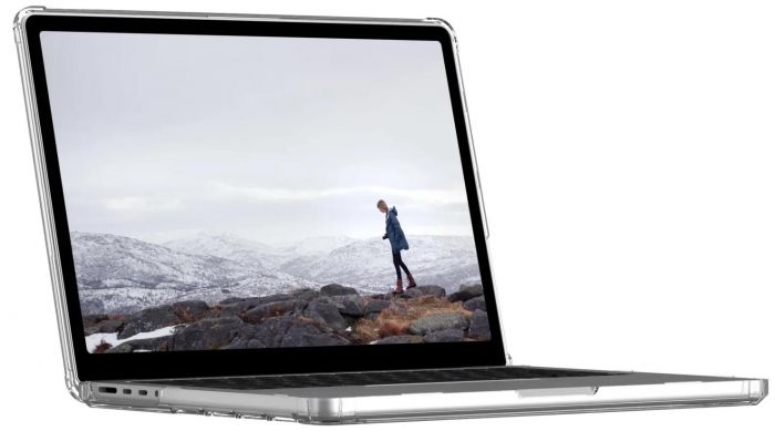 Чохол UAG [U] для Apple MacBook Pro 14" (2020-2022) Lucent, Ice/Black