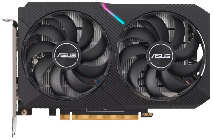 Вiдеокарта ASUS Radeon RX 6400 4GB GDDR6 DUAL DUAL-RX6400-4G