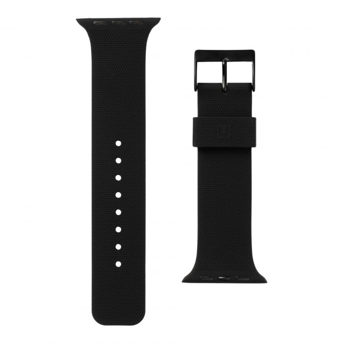 Ремінець UAG [U] для Apple Watch 45/44/42mm Dot Silicone, Black