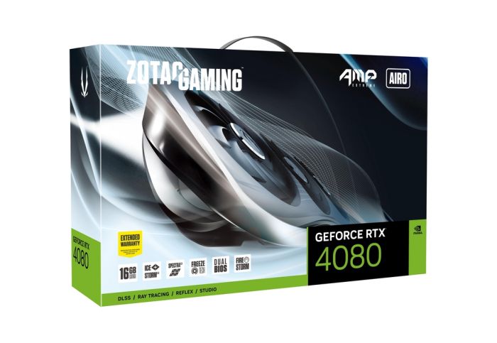 Відеокарта ZOTAC RTX 4080 16GB GDDR6X AMP Extreme AIRO