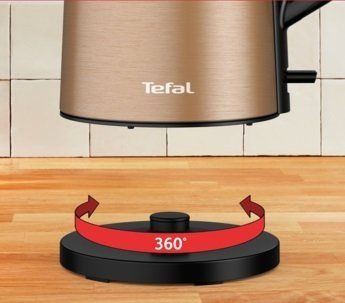 Електрочайник TEFAL DOUBLE LAYER SS KI583C10