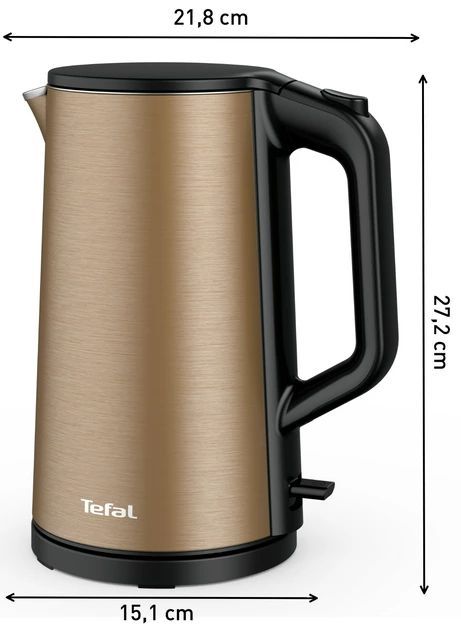 Електрочайник TEFAL DOUBLE LAYER SS KI583C10