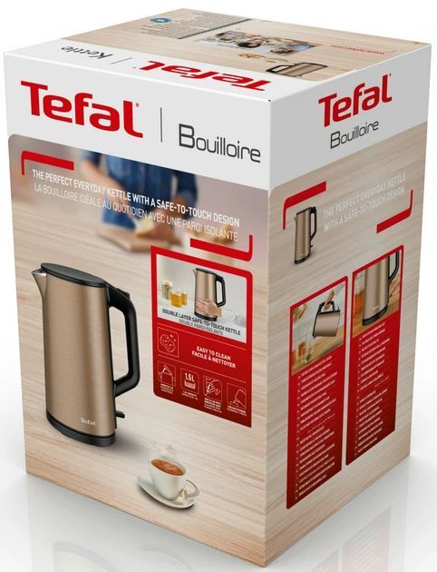 Електрочайник TEFAL DOUBLE LAYER SS KI583C10