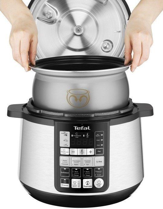 Мультиварка-скороварка TEFAL Advanced Pressure Cooker CY621D34