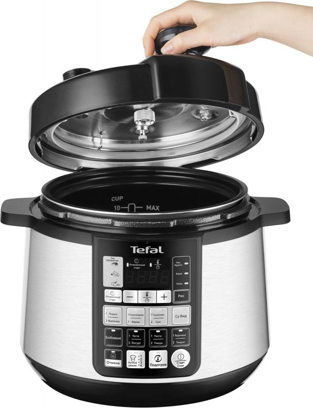 Мультиварка-скороварка TEFAL Advanced Pressure Cooker CY621D34