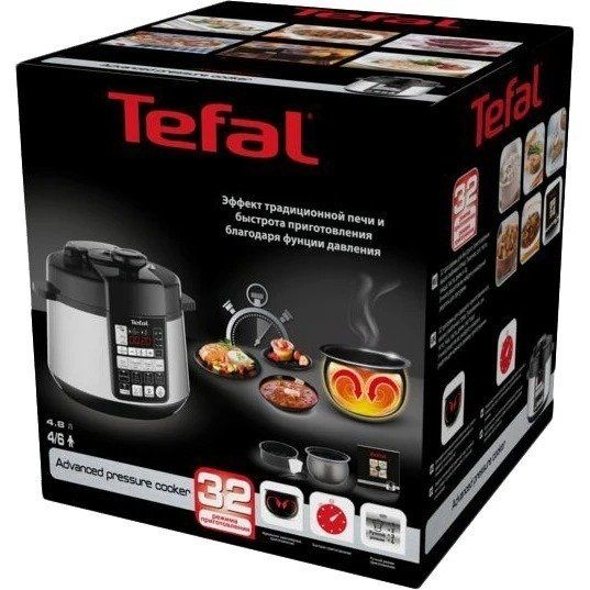 Мультиварка-скороварка TEFAL Advanced Pressure Cooker CY621D34