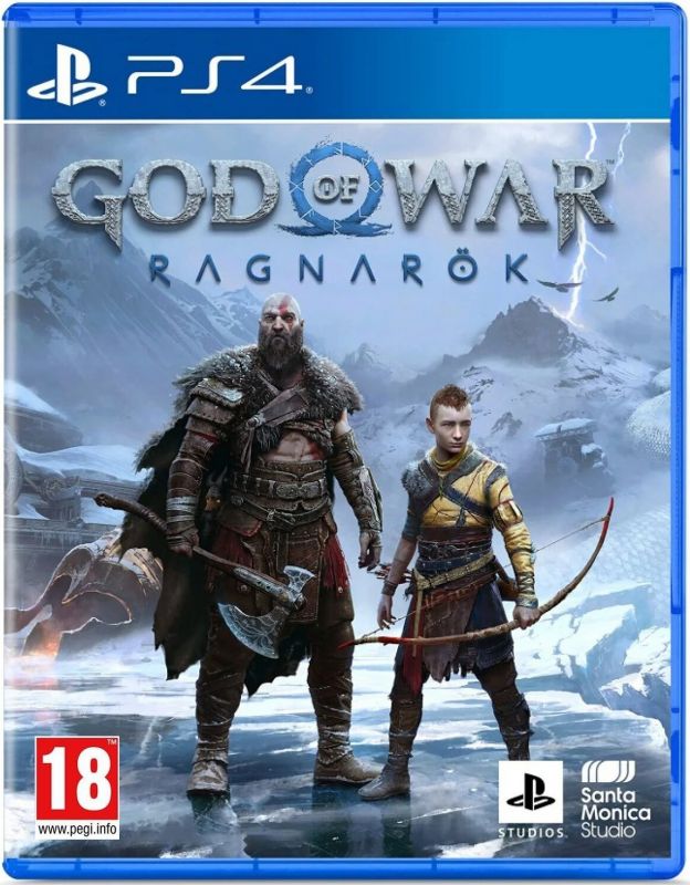 Гра консольна PS4 God of War Ragnarok, BD диск