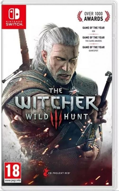 Гра консольна Switch The Witcher 3: Wild Hunt, картридж