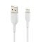 Кабель Belkin USB-A - USB-С, PVC, 1м White