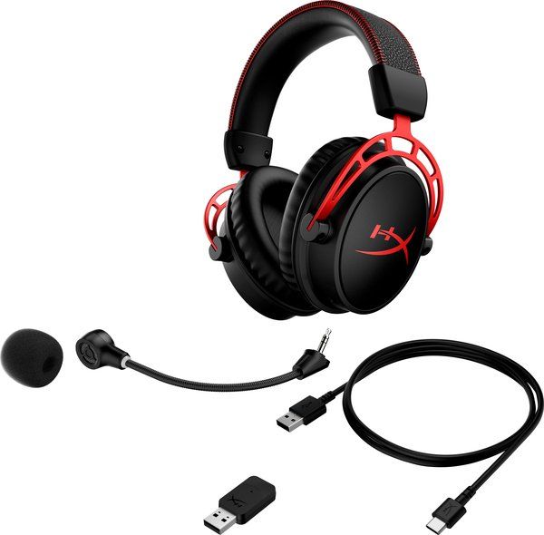 Гарнітура HyperX Cloud Alpha WL, Black/Red