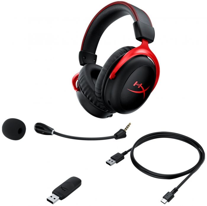 Гарнітура HyperX Cloud II USB/WL Red