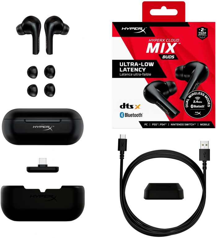 Гарнітура HyperX Cloud MIX Buds WL Black