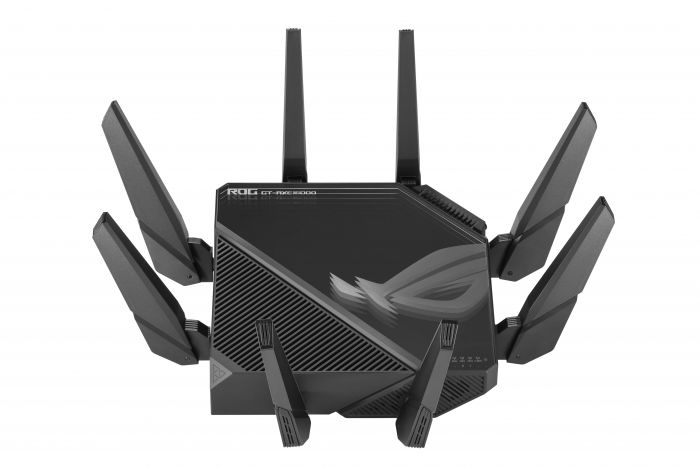 Маршрутизатор ASUS AXE16000 Wi-Fi 6E 4xGE LAN 1x2.5GE WAN 2x10GE LAN/WAN 1xUSB3.2 1xUSB2.0 MU-MIMO OFDMA MESH gaming