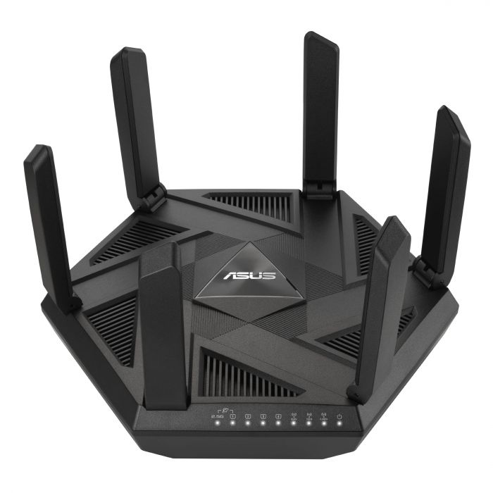 Маршрутизатор ASUS RT-AXE7800 Wi-Fi 6E 3xGE LAN 1xGE WAN 1x2.5GE LAN/WAN 1xUSB3.2 MU-MIMO OFDMA MESH gaming