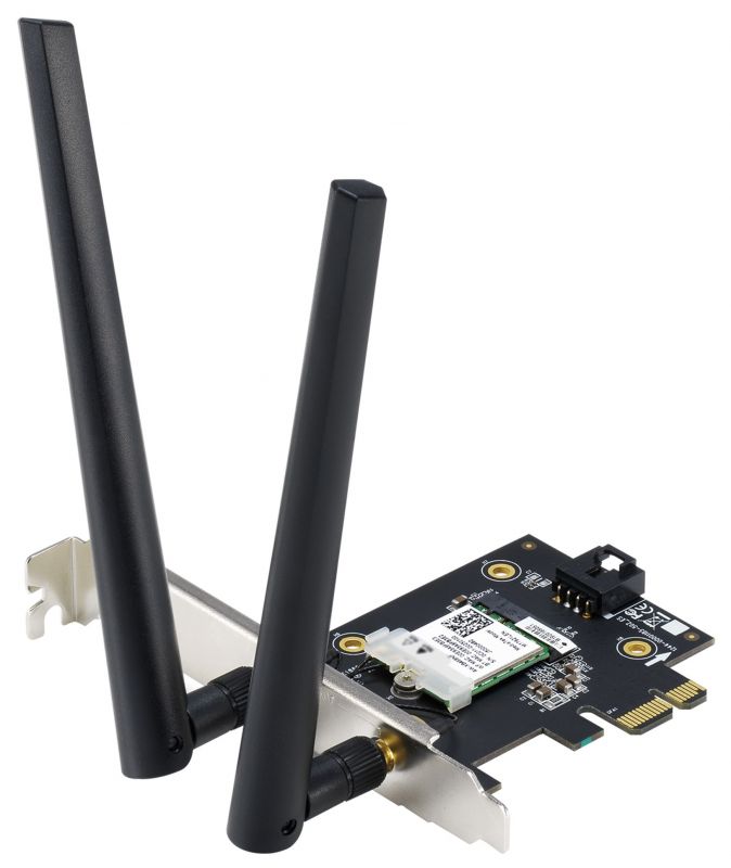 WiFi-адаптер ASUS PCE-AXE5400 Bluetooth 5.2 PCI Express WPA3 OFDMA MU-MIMO