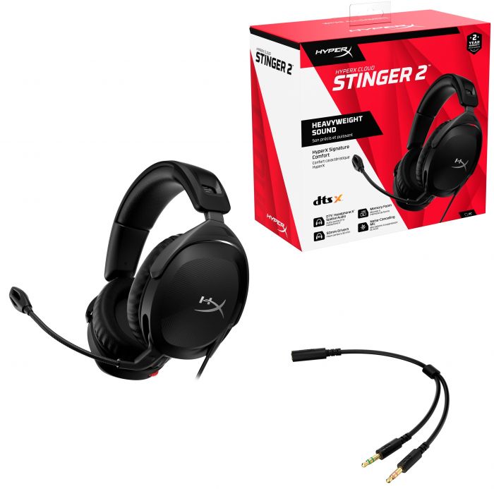 Гарнітура HyperX Cloud Stinger 2 3.5mm Black