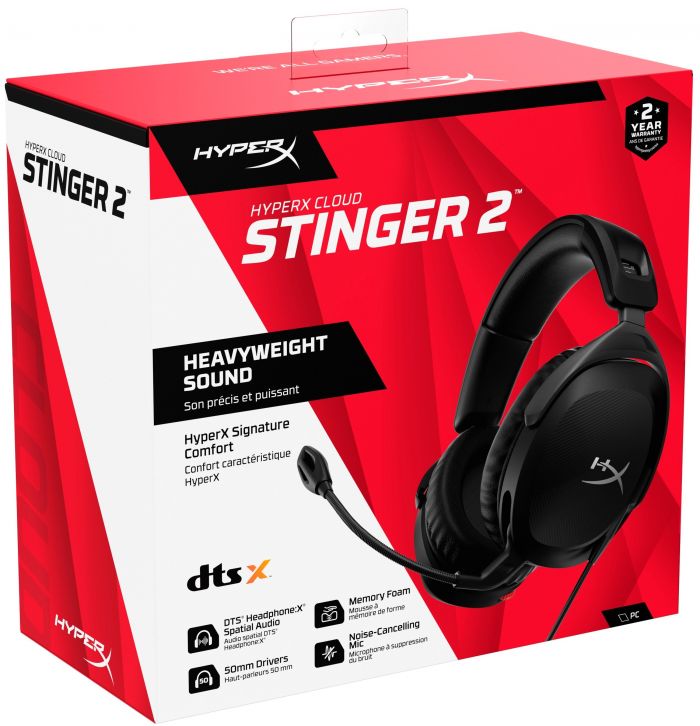 Гарнітура HyperX Cloud Stinger 2 3.5mm Black