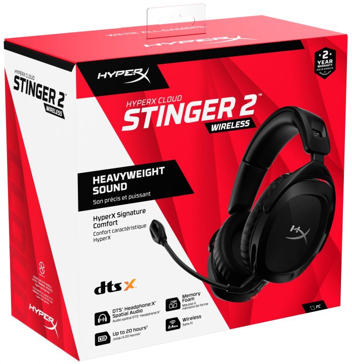 Гарнітура HyperX Cloud Stinger 2 USB/WL Black