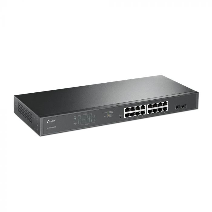 Комутатор TP-LINK TL-SG1218MPE 16xGE/PoE+ 192W 2xcomboGE/SFP EasySmart 19" 1U