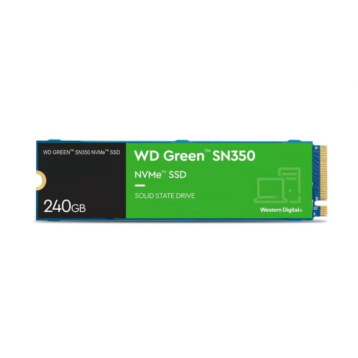 Накопичувач SSD WD M.2  240GB PCIe 3.0 Green SN350