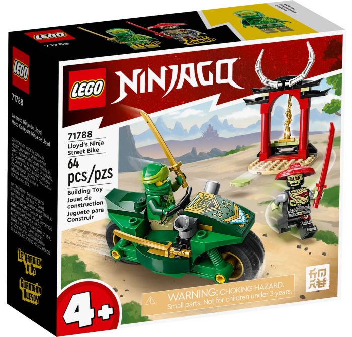 Конструктор LEGO Ninjago Дорожній мотоцикл ніндзя Ллойда