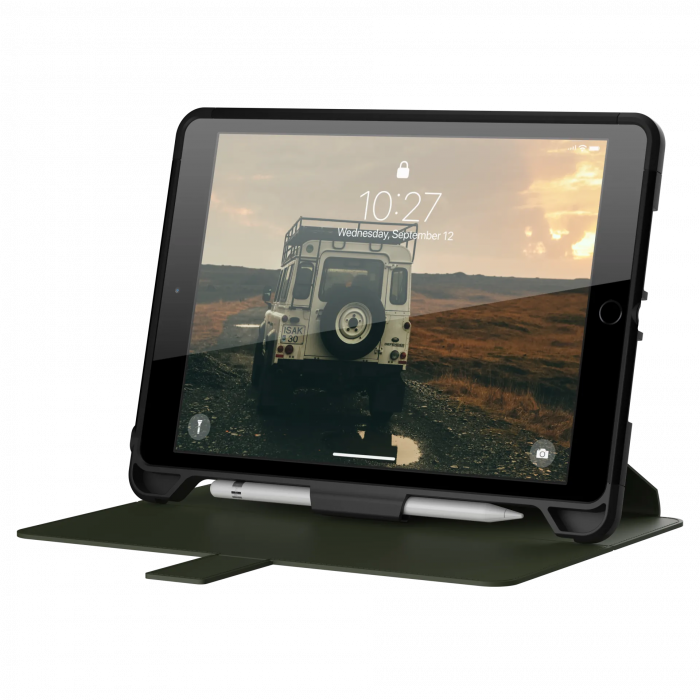 Чохол UAG для iPad 10.2'(2019) Scout Folio, Black/Olive