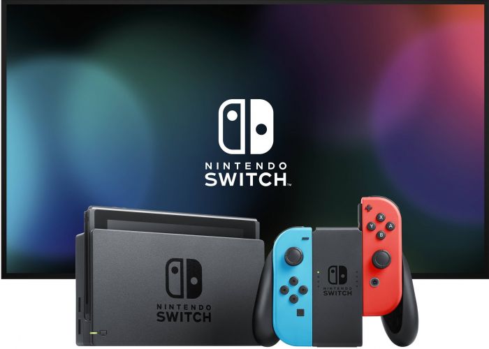 Ігрова консоль Nintendo Switch (неоновий червоний/неоновий синій)