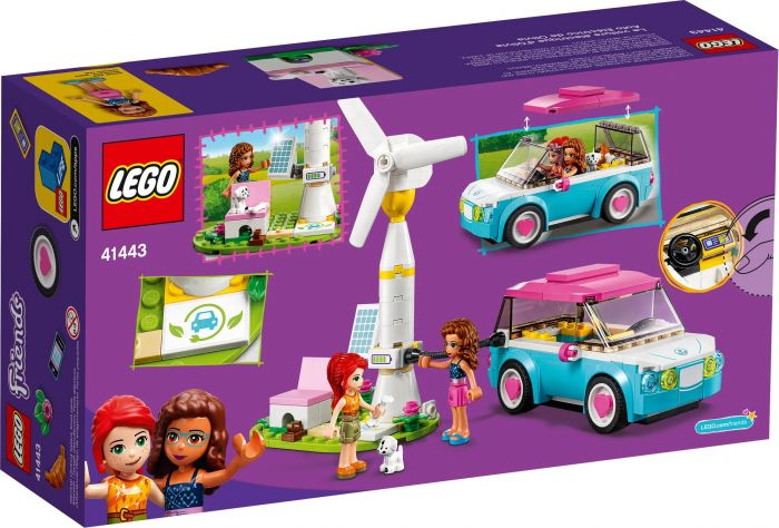 Конструктор LEGO Friends Електромобіль Олівії