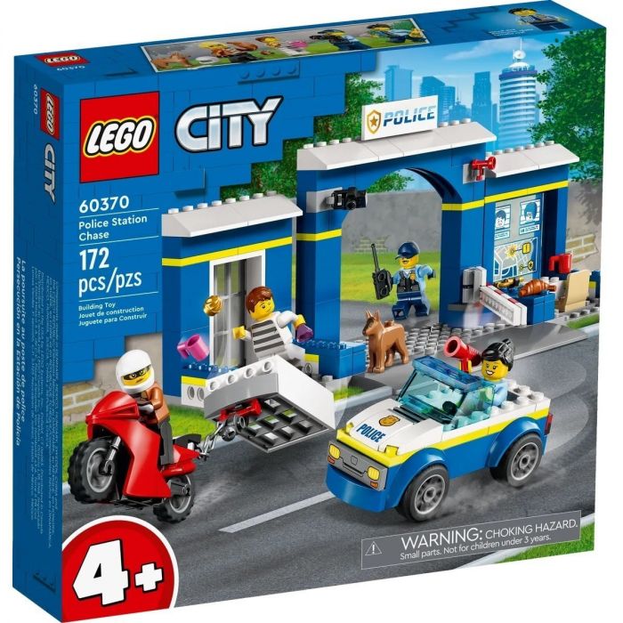 Конструктор LEGO City Переслідування на поліцейській дільниці