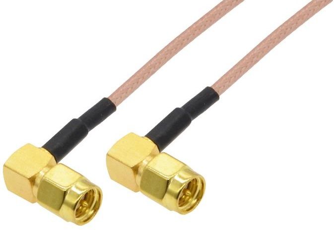 Антенний кабель 4Hawks RP-SMA to RP-SMA cable, R/A, black, H155, 10м, 1 шт