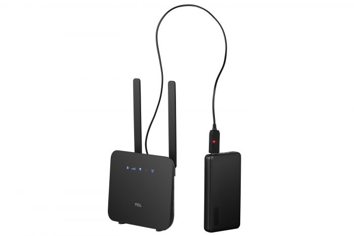 Маршрутизатор TCL LINKHUB 4G LTE Wi-Fi (HH42CV2)+Powerbank 15000мАгод+USB кабель 5V-12V