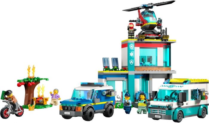 Конструктор LEGO City Центр управління рятувальним транспортом