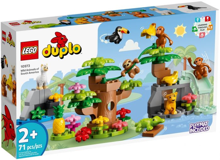 Конструктор LEGO DUPLO Town Дикі тварини Південної Америки