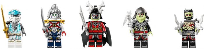 Конструктор LEGO Ninjago Істота Крижаний Дракон Зейна