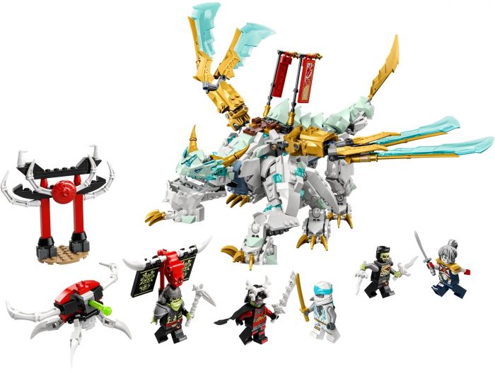 Конструктор LEGO Ninjago Істота Крижаний Дракон Зейна