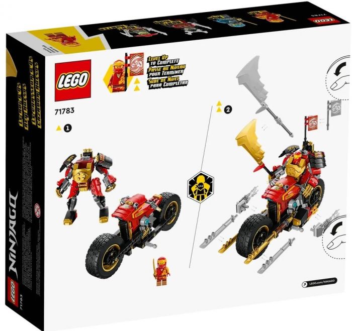 Конструктор LEGO Ninjago Робот-вершник Кая EVO