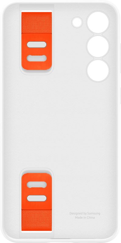 Чохол Samsung Silicone Grip Case для смартфону Galaxy S23+ (S916) White