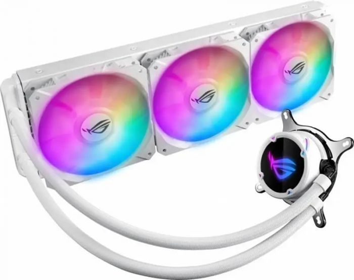 Система жидкостного охлаждения ASUS ROG STRIX LC 360 RGB WHITE EDITION Intel: LGA 115x, 1366, 2011, 2011-3, 2066;AMD: AM4, TR4/sTRX4*, RGB WHITE EDITION