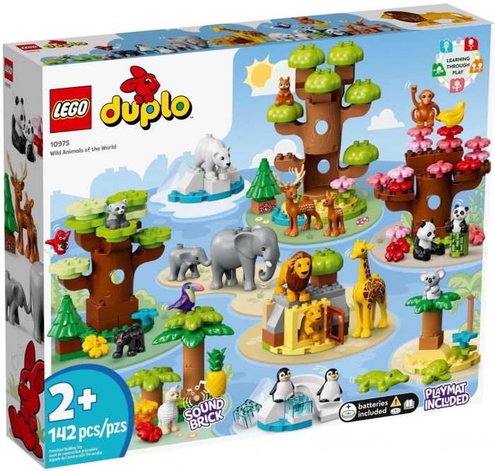 Конструктор LEGO DUPLO Town Дикі тварини світу