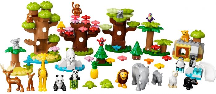 Конструктор LEGO DUPLO Town Дикі тварини світу