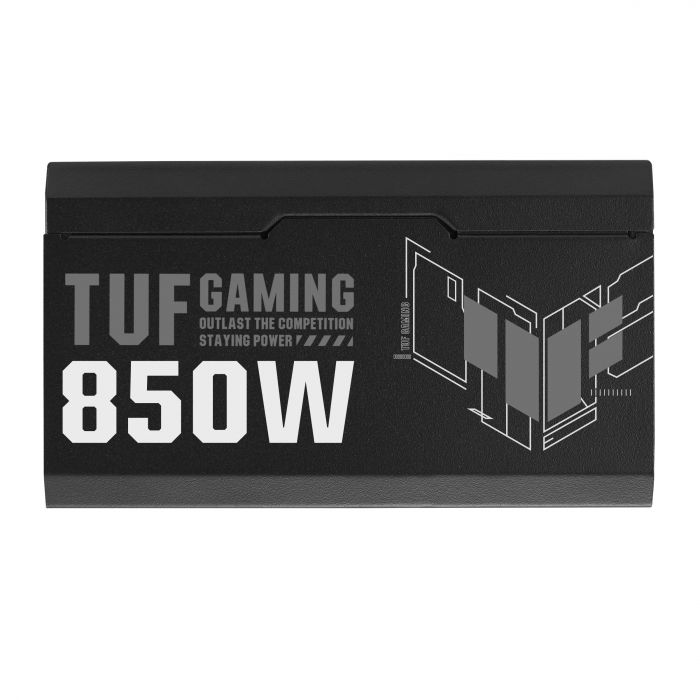 Блок живлення ASUS TUF GAMING  (850W), >90%, 80+ Gold, 135мм, 1xMB 24pin(20+4), 2xCPU 8pin(4+4), 4xMolex, 5xSATA, 3xPCIe 8pin(6+2), TUF-GAMING-850G