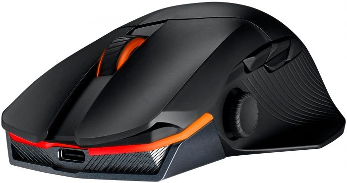 Миша ASUS ROG Chakram X Origin RGB USB/WL/BT Black