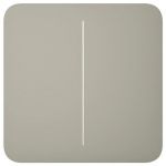 Кнопка для двоклавішного вимикача Ajax SoloButton 2-gang for LightSwitch, Jeweler, бездротовий, olive