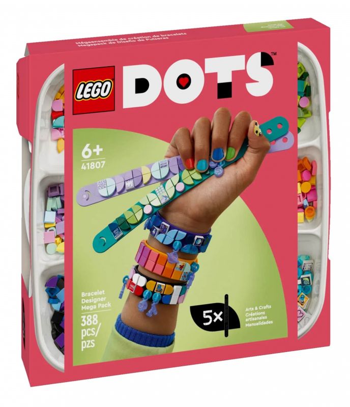 Конструктор LEGO DOTS Меганабір для створення браслетів