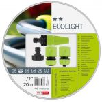 Набір для поливу Cellfast ECOLIGHT 1/2", 20м з зрошувачем та комплектом для підключення, шланг 3-х шаровий, -10…+50°C Набір для поливу Cellfast ECOLIGHT 1/2", 20м з зрошувачем та комплектом для підключення, шланг 3-х шаровий, -10…+50°C