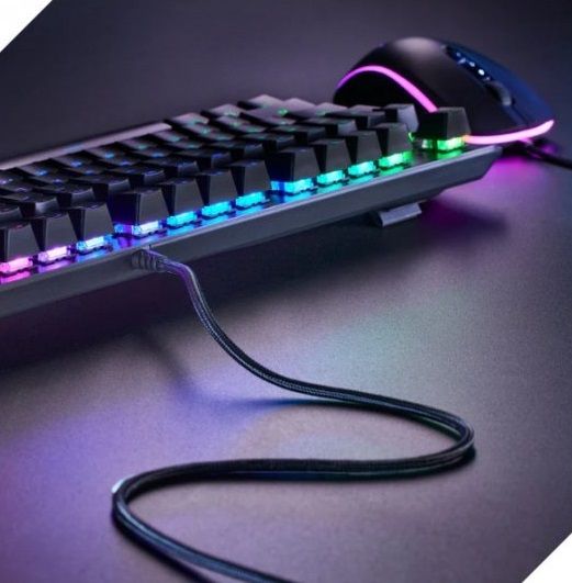 Клавіатура HyperX Alloy MKW100 TTC Red USB RGB ENG/RU, Black